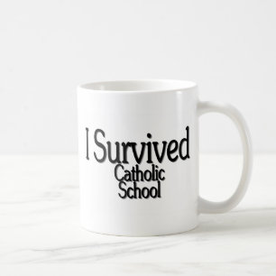 Taza De Café Sobreviví la escuela católica