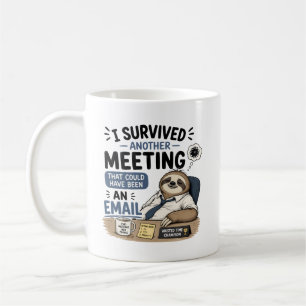 Taza De Café Sobreviví otra reunión que podría haber sido