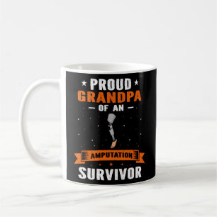 Taza De Café Sobreviviente de amputación para prótesis de piern