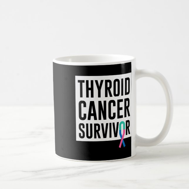 Taza De Café Sobreviviente de cáncer 3 (Derecha)