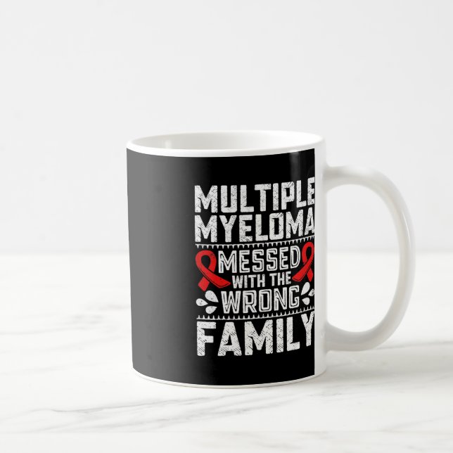 Taza De Café Sobreviviente de cáncer de sangre Mieloma Plasmáti (Derecha)