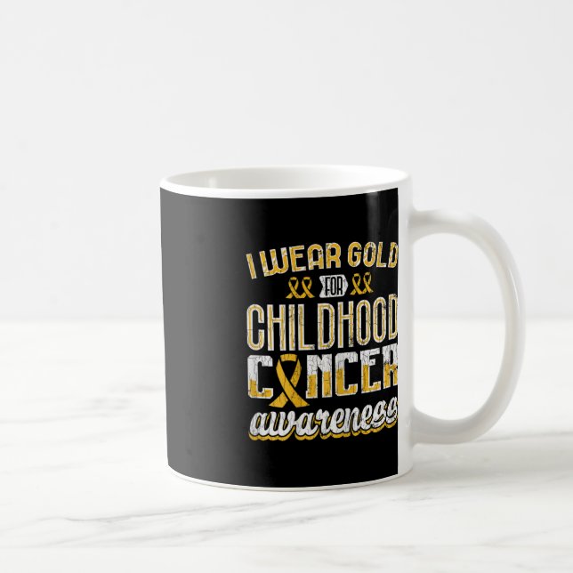 Taza De Café Sobreviviente de cáncer infantil llevo Gi de Conci (Derecha)