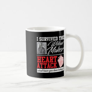 Taza De Café Sobreviviente de cirugía de corazón abierto o viud