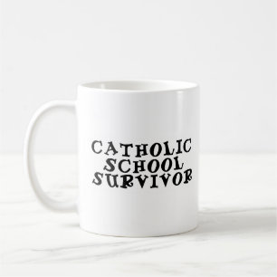Taza De Café sobreviviente de escuela católica