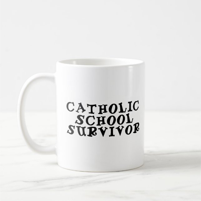 Taza De Café sobreviviente de escuela católica (Izquierda)