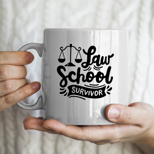 Taza De Café Sobreviviente de Facultad de Derecho (Subido por el creador)