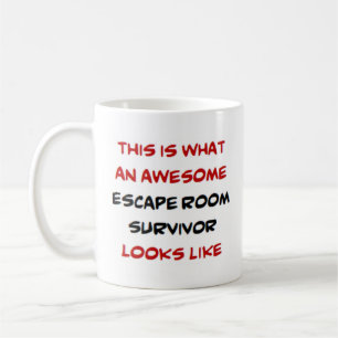 Taza De Café sobreviviente de la sala de escape, impresionante