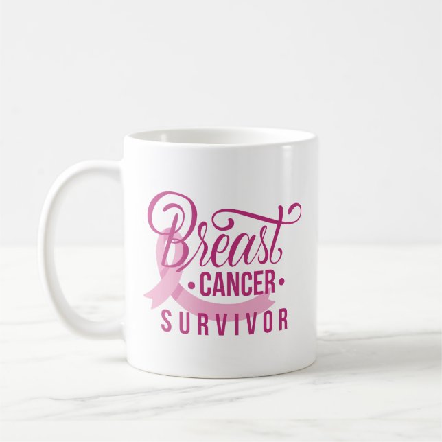 Taza De Café Sobreviviente del cáncer de mama (Izquierda)