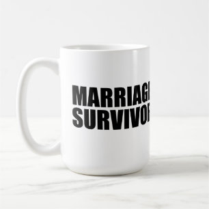 Taza De Café Sobreviviente del matrimonio