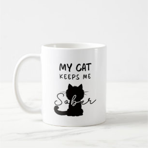 Taza De Café Sobriedad de Cat Lover
