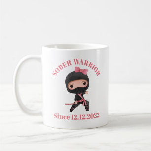Taza De Café Sobriedad desde la fecha, Guerrero Sobrio