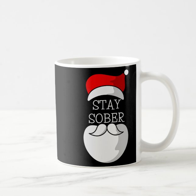 Taza De Café Sobriety Celebration Soberversary Christmas Stay S (Derecha)