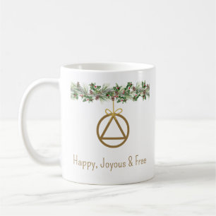 Taza De Café Sobriety Navidades mug Nombre