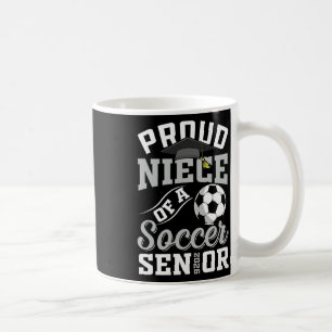 Taza De Café Sobrina Orgullosa De Un Senior Cl De Fútbol De 202