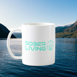 Taza De Café Sobrio y brillante - Loto Power Classic Mug