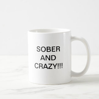 Taza De Café Sobrio y loco
