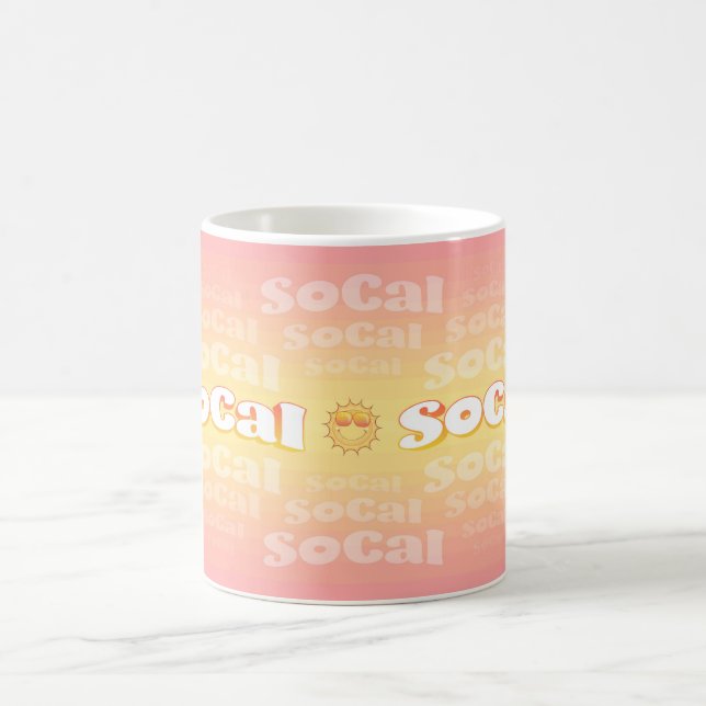 Taza De Café SoCal con Sol (Centro)