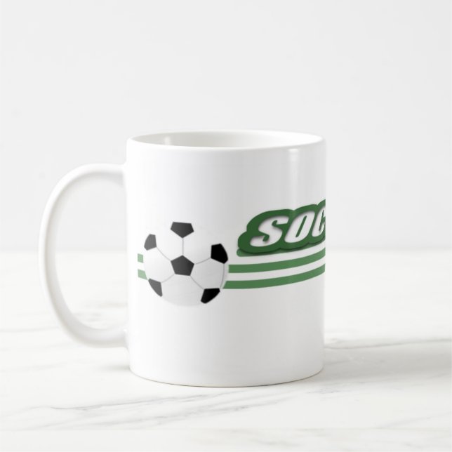 Taza De Café Soccer Ball Mug (Izquierda)