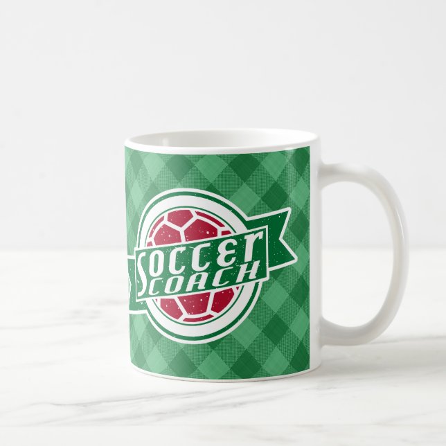 Taza De Café Soccer Coach Mug (Derecha)