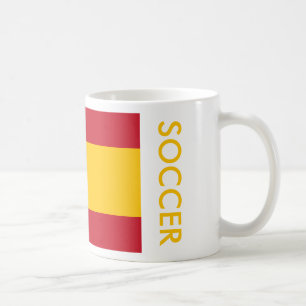 TAZA DE CAFÉ SOCCER DE ESPAÑA