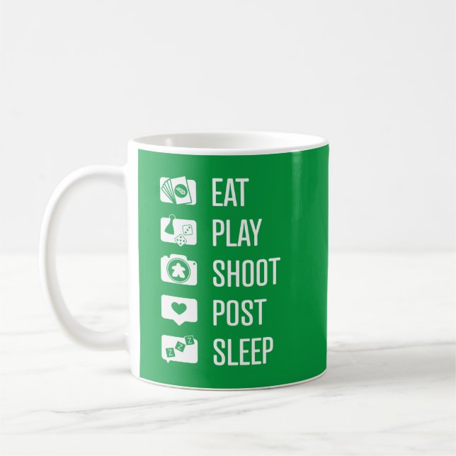 Taza De Café Social Media Gamer Mug (Izquierda)