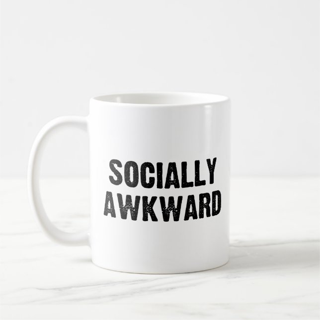 Taza De Café Social torpe (Izquierda)