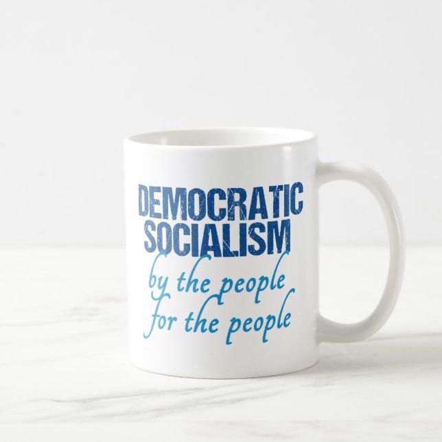 Taza De Café Socialismo democrático (Derecha)