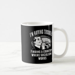Taza De Café Socialismo Divertido El Socialista No Funciona Cap