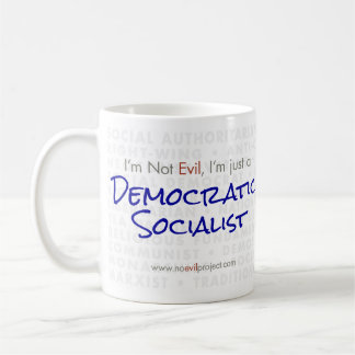 Taza De Café Socialista democrático - No soy el diablo Mug
