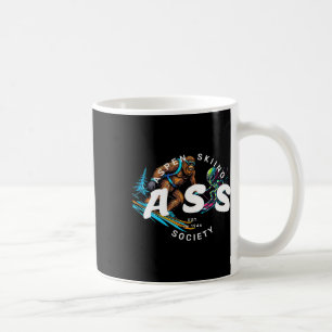 Taza De Café Sociedad de Esquí Aspen A.s.s. Aspen Colorado