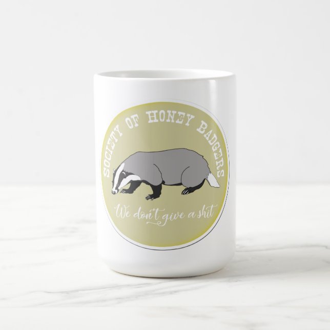 Taza De Café Sociedad de HoneyBadgers Mug (Centro)