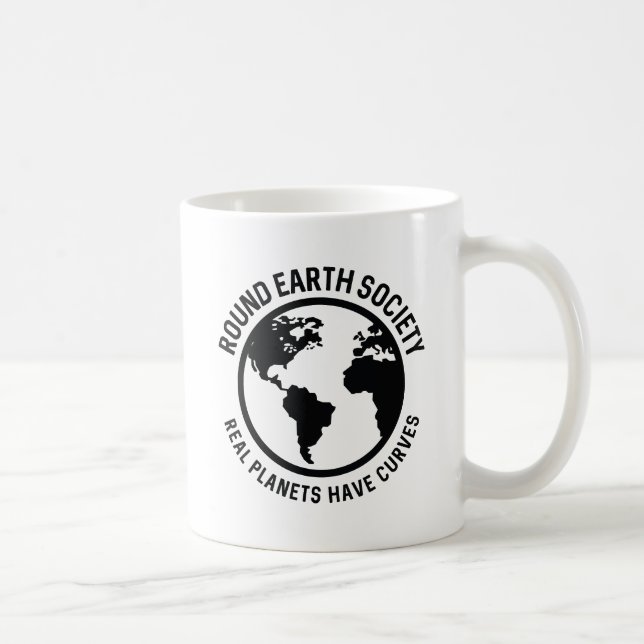 Taza De Café Sociedad de la Tierra redonda (Derecha)
