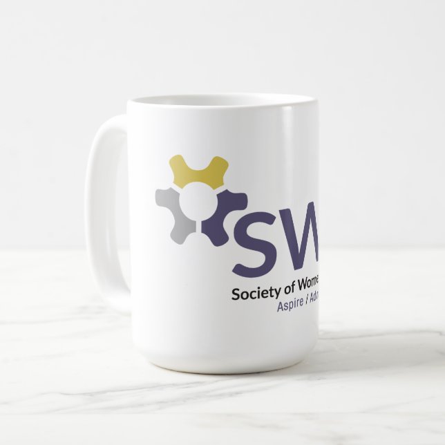 Taza De Café Sociedad de Mujeres Ingenieras (SWE) Mug (Anverso izquierdo)