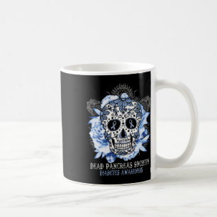 Taza De Café Sociedad de Páncreas Muerto Diabetes Conciencia Su