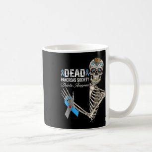 Taza De Café Sociedad de Páncreas Muerto Diabetes Día de Concie
