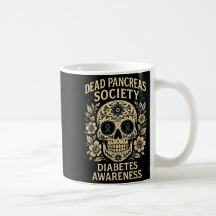 Taza De Café Sociedad de páncreas muerto - Diseño de cinta de c