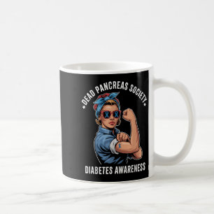 Taza De Café Sociedad de páncreas muerto Shirt Diabetes diverti