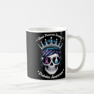 Taza De Café Sociedad de páncreas muerto Shirt Diabetes diverti