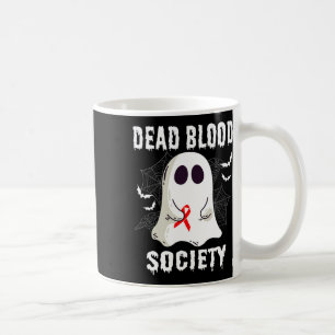 Taza De Café Sociedad de sangre muerta fantasma Conciencia del 