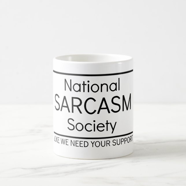 Taza De Café Sociedad nacional del sarcasmo (Centro)
