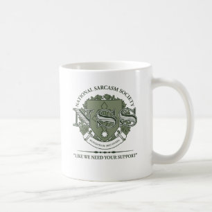 Taza De Café Sociedad nacional del sarcasmo