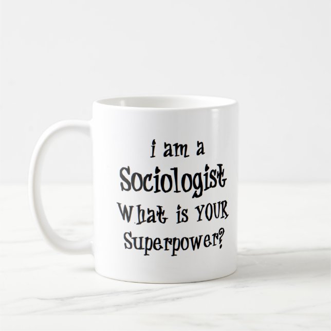 Taza De Café sociólogo (Izquierda)