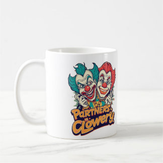 Taza De Café Socios en Clowery (Chiste Divertido de Payaso)