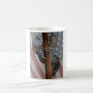 Taza De Café Socios en poder - los E.E.U.U.