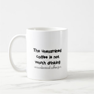 Taza De Café Sócrates con un giro