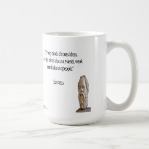 Taza De Café Sócrates y famosos "pensadores" cita