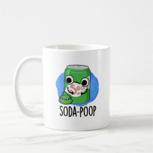 Taza De Café Soda Poop Funny Bebe Pun