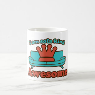 Taza De Café Sofa King Awesome
