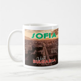 Taza De Café Sofía, Visita Bulgaria Me Encanta El Café Mug