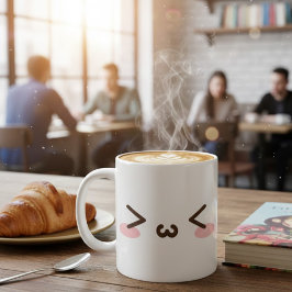 Taza De Café Soft Cute Character Style
